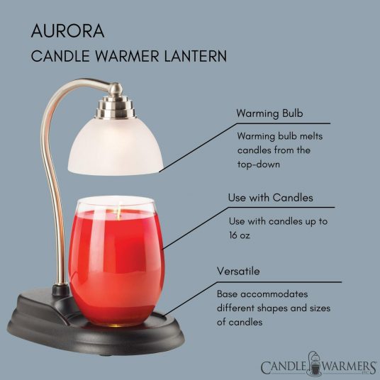 Pewter Aurora Lamp