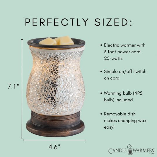 Reflection Glass Illumination Fragrance Warmer