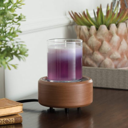 Pewter Walnut 2-In-1 Classic Fragrance Warmer