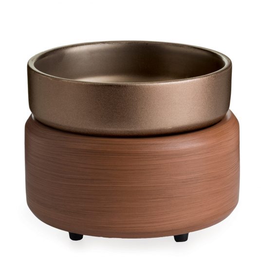 Pewter Walnut 2-In-1 Classic Fragrance Warmer