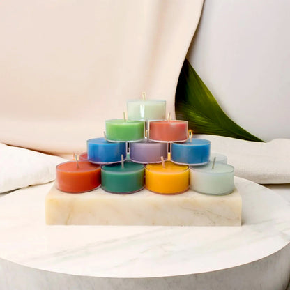 Soy Tea light Candles With Various Flavors