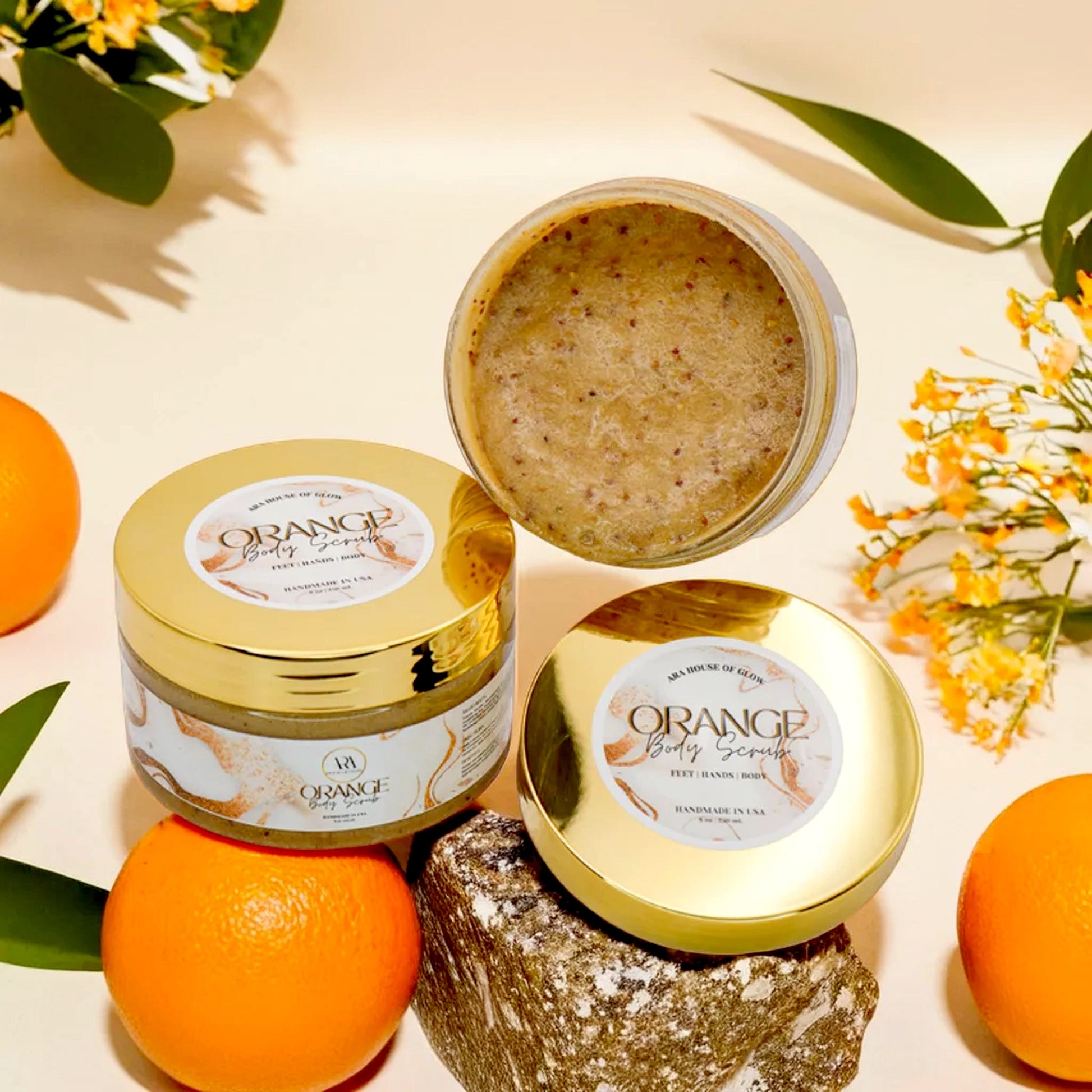 Organic Orange scrub