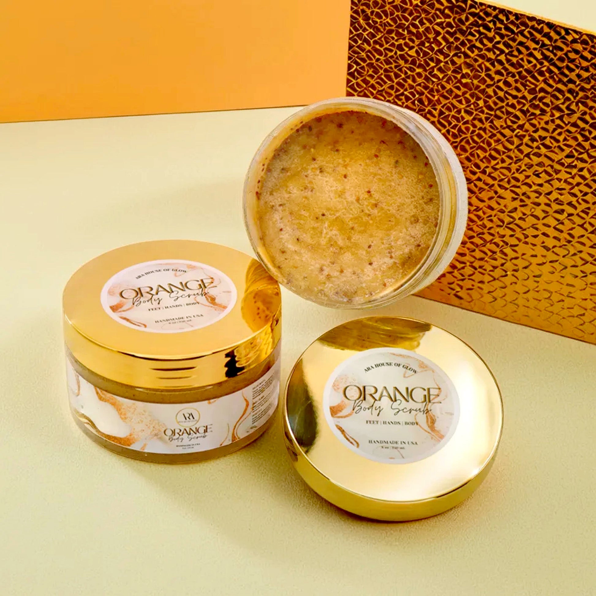 Organic Orange scrub